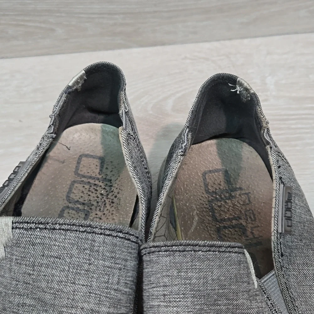 Hey Dude Mens Chan Stretch Steel Loafer shoes sz 9